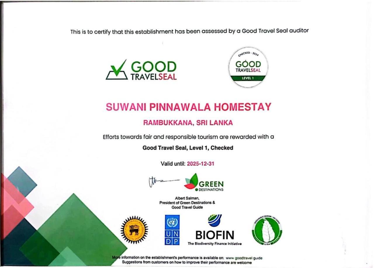 Suwani Pinnawala Homestay Buitenkant foto